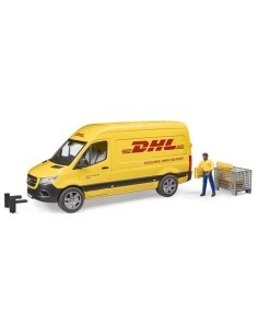 CAMION DHL 02671 SPRINTER CON PERSONAGGIO su TreG Ingrosso