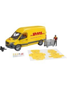 CAMION DHL 02671 SPRINTER CON PERSONAGGIO su TreG Ingrosso