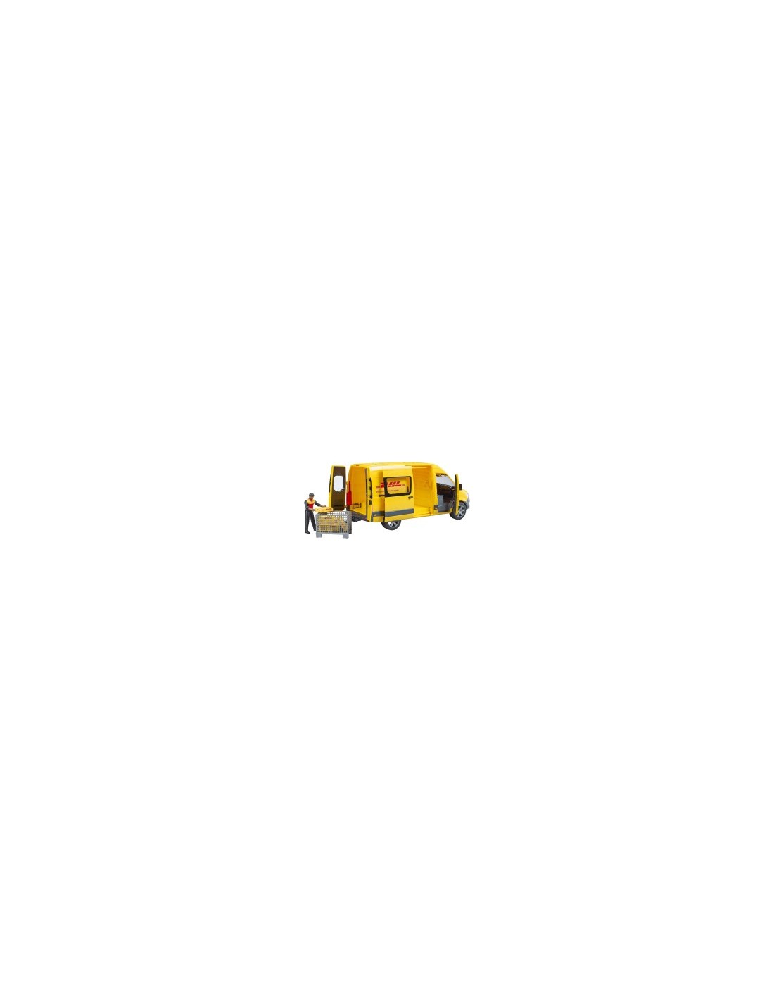 CAMION DHL 02671 SPRINTER CON PERSONAGGIO su TreG Ingrosso