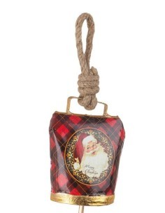 PENDENTE 0936664 WENDI CAMPANA TARTAN BABBO su TreG Ingrosso
