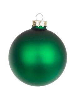 SFERA VETRO 8CM VERDE ALLEGRO OPACO su TreG Ingrosso