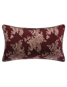CUSCINO DEC FIORI 30X50CM BORDEAUX su TreG Ingrosso