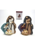NATIVITÀ GRANDE 25X21X12CM COLORI ASSORTITI su TreG Ingrosso