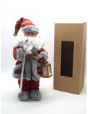 BABBO NATALE CON LANTERNA H45CM MUSICA E MOVIMENTO su TreG Ingrosso