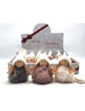 PENDENTE BAMBOLINA CON CAN CAPPELLO 12/14CM COLORI ASSORTITI su Tre...