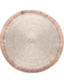 LUREX TOVAGLIETTA CON FRANGE 38CM RAME su TreG Ingrosso