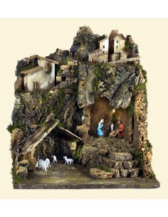 PRESEPE C/NATIVITÀ 33X30X34CM su TreG Ingrosso