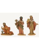RE MAGI SET 3PZ 16CM EFFETTO LEGNO su TreG Ingrosso