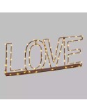 SCRITTA LOVE LUMINOSA 59641 MICROLED BIANCO CALDO su TreG Ingrosso