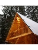 MAGIC ALBERO STELLA COMETA 3M 290 GOCCE DI LUCE LED 360 BIANCO CALD...