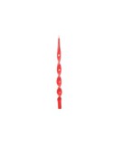 CANDELA 80270 FIAMMA ROSSA LUCIDA 40CM su TreG Ingrosso
