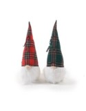 BABBO TARTAN CON LUCI LED 33X10CM ASSORTITO su TreG Ingrosso