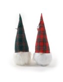 BABBO TARTAN CON LUCI LED H48X15CM COLORI ASSORTITI su TreG Ingrosso