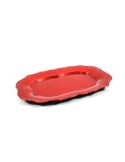 VASSOIO ROSSO IN PLASTICA 38X26,5X2CM su TreG Ingrosso