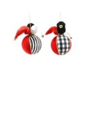 SFERA DA APPENDERE JOKER 14X14X11CM DECORI ASSORTITI su TreG Ingrosso
