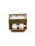 SET 2TZ CAFFE CON PIATTINO PORCELLANA E ORO ZECCHINO su TreG Ingrosso