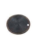 SOTTOPIATTO DECORATO NERO D38CM su TreG Ingrosso
