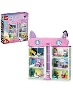 LEGO La Casa delle Bambole di Gabby, Casa Giocattolo a 4 Piani e 8 Stanze, Con Personaggi di Gabby, Pandy Panda, Idea Regalo