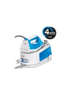 STIRATRICE IS1012BL 2400W C/CONTINUA 1,5LT BRAUN su TreG Ingrosso