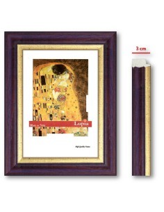 CORNICE GANDHI 18X24 CM IN LEGNO LUPIA su TreG Ingrosso