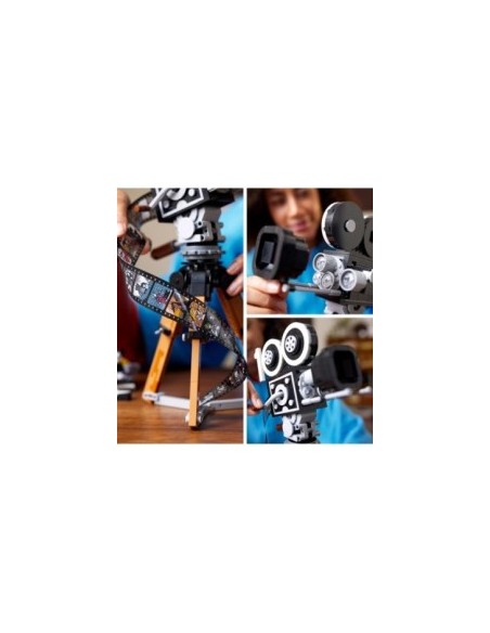 LEGO Disney Cinepresa 100° Anniversario, Set con Minifigure Topolino e Minnie, Bambi e Dumbo,  Idea Regalo 43230