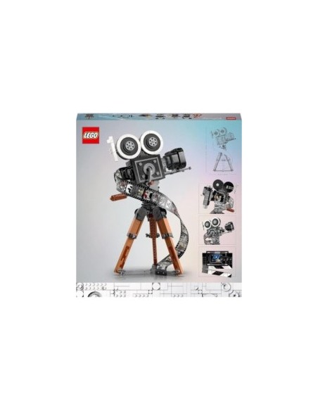 LEGO Disney Cinepresa 100° Anniversario, Set con Minifigure Topolino e Minnie, Bambi e Dumbo,  Idea Regalo 43230