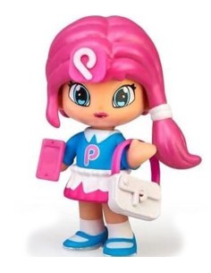 Personaggio Pinypon Con Accessori Assortiti, PINY Institute of New York, Bambola Alta 7 cm, Accessori Collezionabili, Famosa