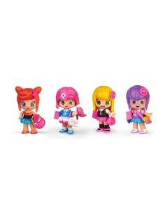Personaggio Pinypon Con Accessori Assortiti, PINY Institute of New York, Bambola Alta 7 cm, Accessori Collezionabili, Famosa