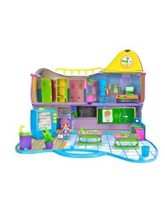Pinypon Play Set, Istituto PINY di New York, Valigetta Portatile, Accessori Interattivi, per Bambini 4+ Anni, Famosa