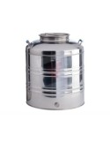 BIDONE IN ACCIAIO INOX 20 LT CON PREDISPOSIZIONE su TreG Ingrosso