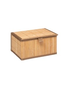 PANIERE IN BAMBOO 24 x 18 x 12 cm su TreG Ingrosso