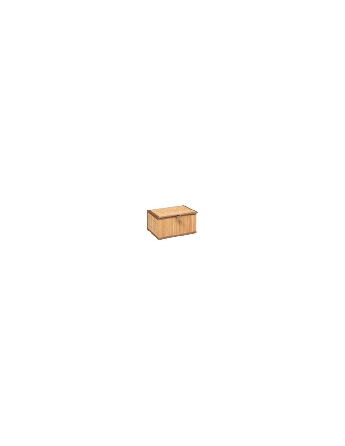 PANIERE IN BAMBOO 24 x 18 x 12 cm su TreG Ingrosso