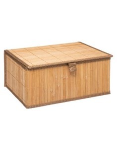 PANIERE IN BAMBOO 32 x 25 x 15 cm su TreG Ingrosso