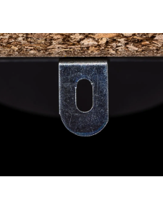 SCARPIERA 160392I 3 RIPIANI 60X24X119CM NERO