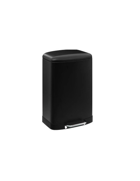 PATTUMIERA PEDALE 186155B METALLO 50LT NERO