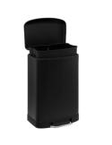 PATTUMIERA PEDALE 186155B METALLO 50LT NERO