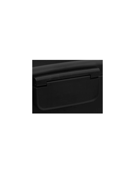 PATTUMIERA PEDALE 186155B METALLO 50LT NERO