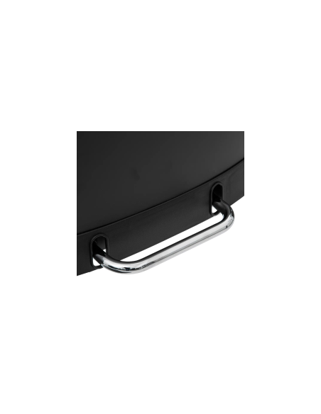 PATTUMIERA PEDALE 186155B METALLO 50LT NERO