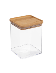 CONTENITORE 181879 QUADRATO 1LT TAPPO BAMBOO