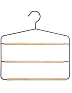 GRUCCIA 167828 3 PIANI LEGNO/METALLO