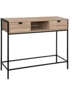 CONSOLLE 181373 ALIAJ 2 CASSETTI 100X35X80CM EFFETTO LEGNO