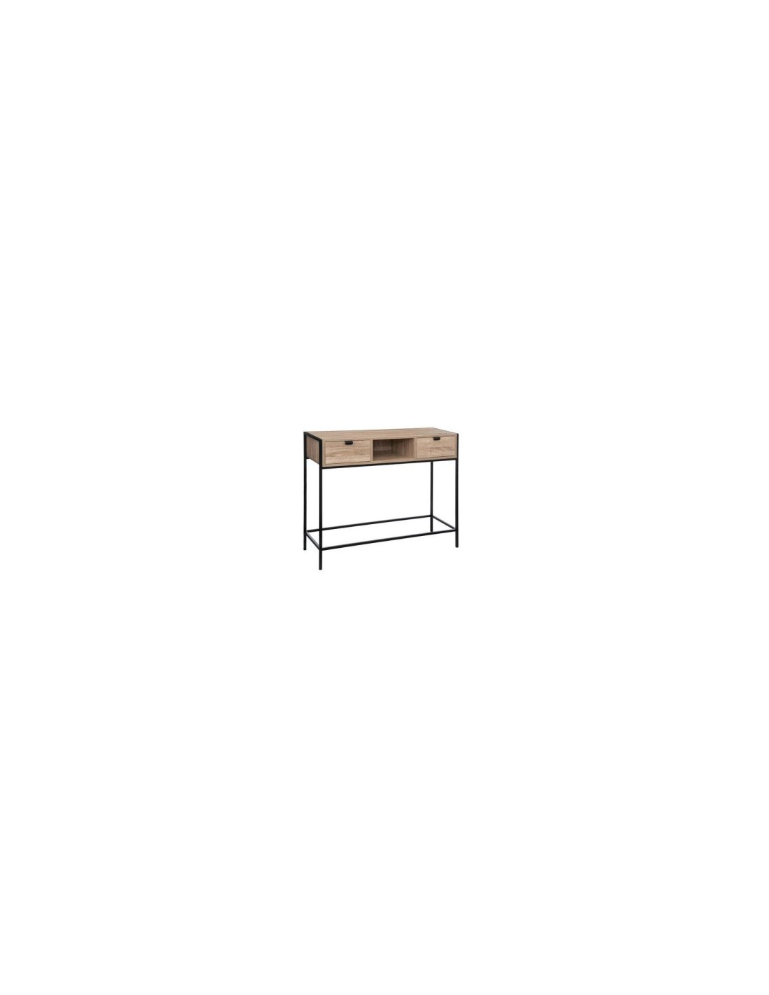 CONSOLLE 181373 ALIAJ 2 CASSETTI 100X35X80CM EFFETTO LEGNO