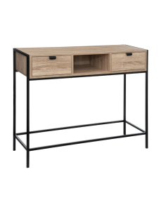 CONSOLLE 181373 ALIAJ 2 CASSETTI 100X35X80CM EFFETTO LEGNO