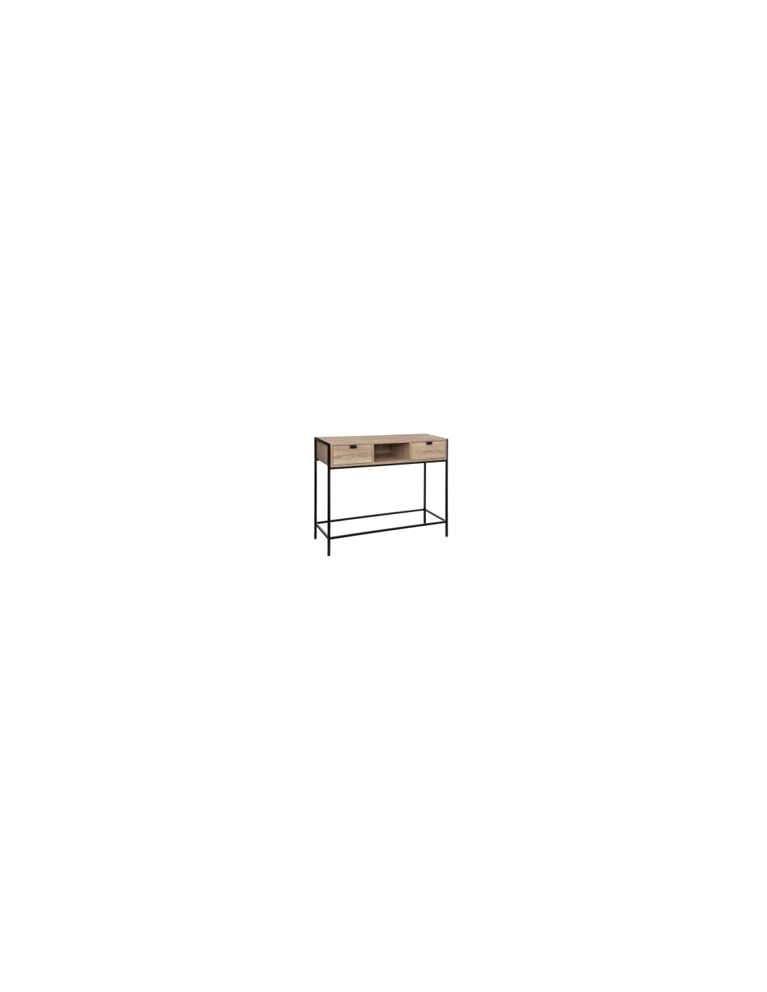 CONSOLLE 181373 ALIAJ 2 CASSETTI 100X35X80CM EFFETTO LEGNO