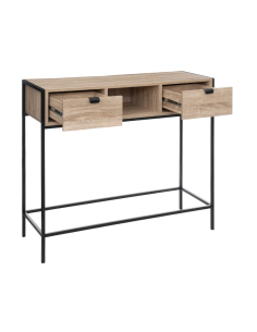 CONSOLLE 181373 ALIAJ 2 CASSETTI 100X35X80CM EFFETTO LEGNO