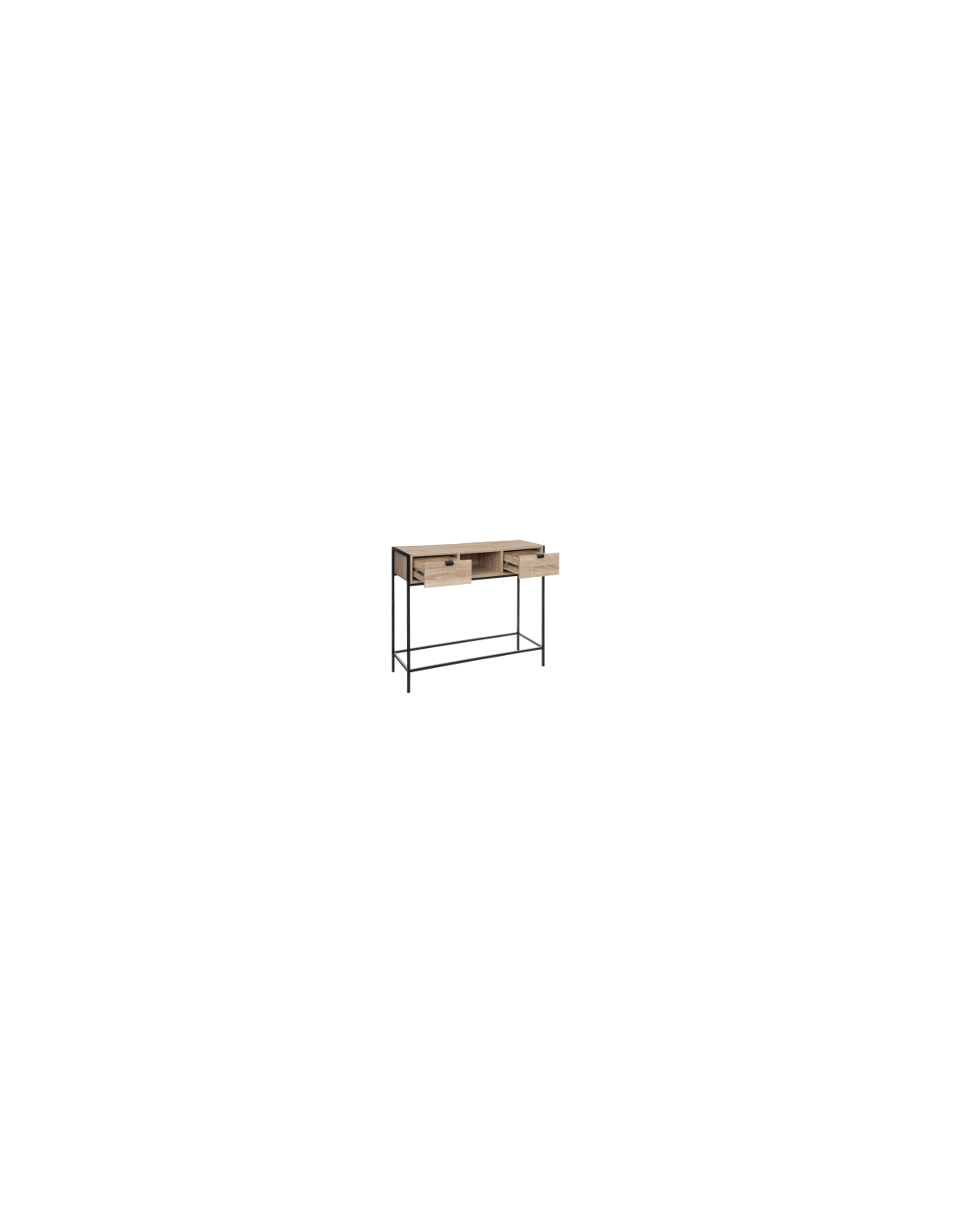 CONSOLLE 181373 ALIAJ 2 CASSETTI 100X35X80CM EFFETTO LEGNO