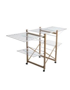 STENDIBIANCHERIA 164726 METALLO CON RUOTE 176X60X104CM