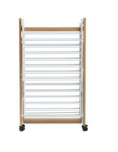 STENDIBIANCHERIA 164726 METALLO CON RUOTE 176X60X104CM