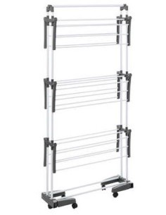 STENDIBIANCHERIA 157306 INOX 174X62X125CM MODULABILE