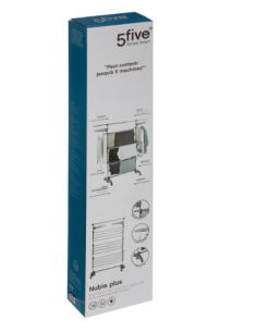 STENDIBIANCHERIA 157306 INOX 174X62X125CM MODULABILE